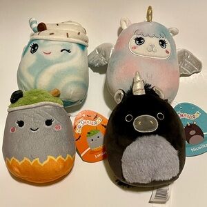 Squishmallows Goth & Unicorn bundle